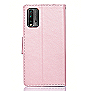 Torbica za Xiaomi Redmi 9T "Two Faced Ordinary" - Metalik roza