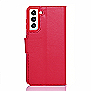 Torbica za Samsung Galaxy S21 "Two Faced Ordinary" - Crvena