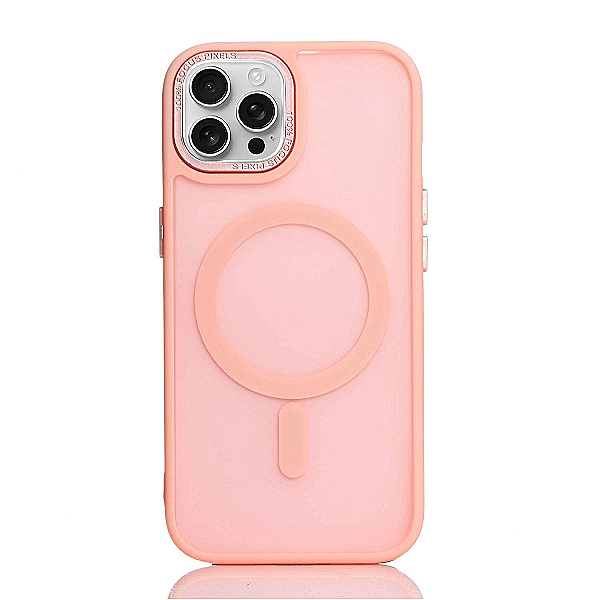 Maskica za iPhone 16 Pro "Premium Magnet Case" - Pastelno roza