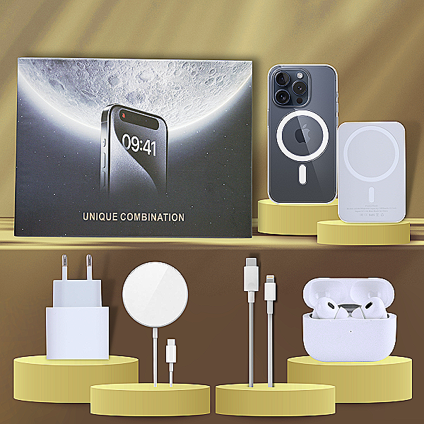 6u1 Paket za punjenje za iPhone 12 mini - bežično punjenje
