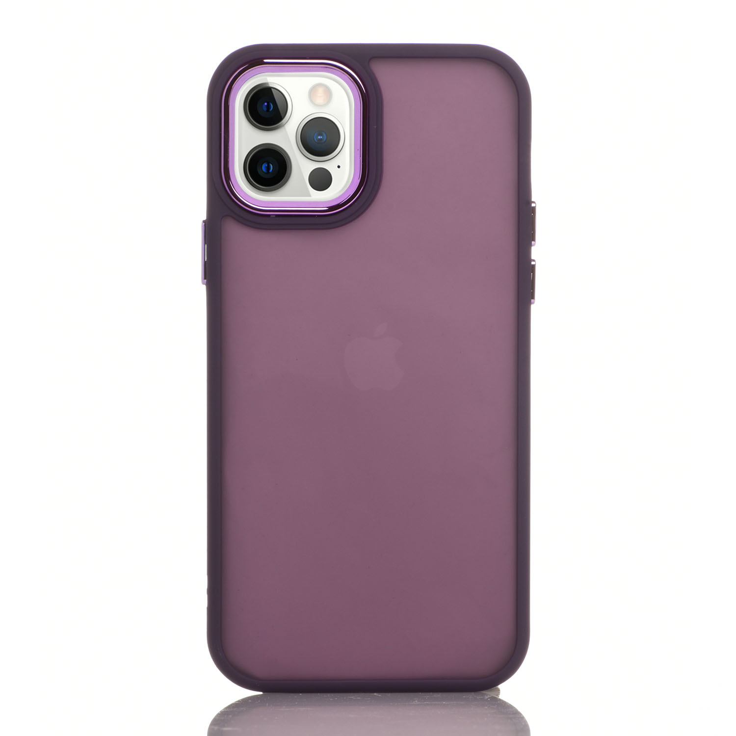 Maskica za iPhone 13 Pro "Color Edge" - Tamno ljubičasta