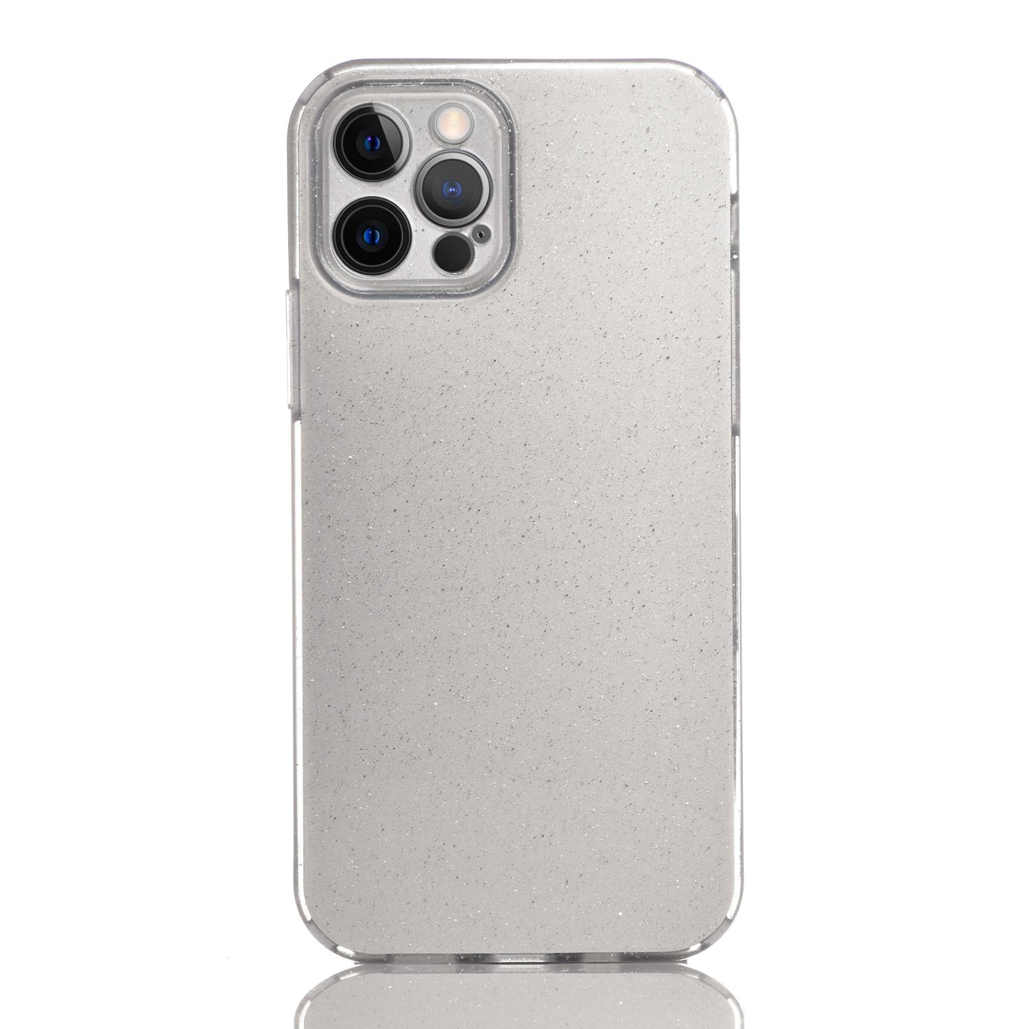 Maskica za iPhone 12 Pro "Color Sparkle" - Srebrna