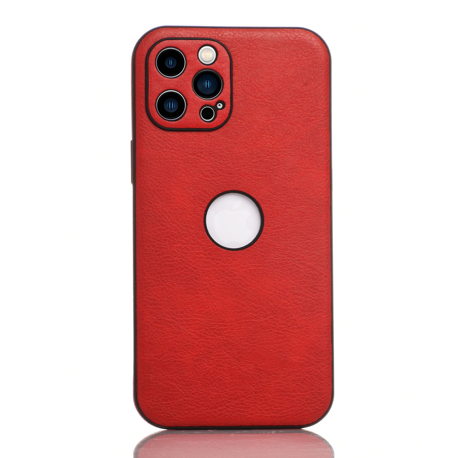 Maskica za iPhone 12 Pro Max "Fabric style" - Crvena Maskica za iPhone 12 Pro Max "Fabric style" - Crvena
