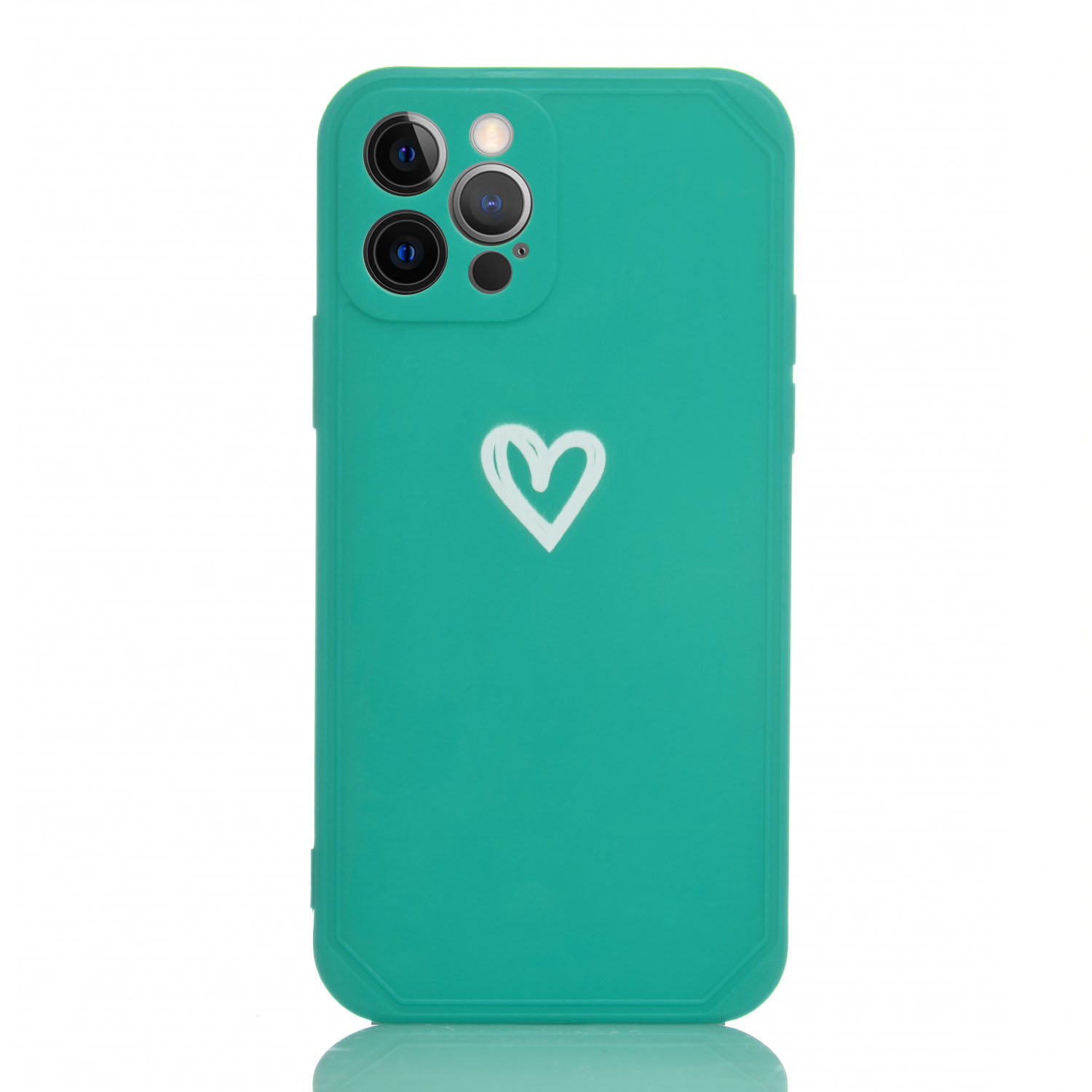 Maskica za iPhone 11 "Little Heart" - Tirkizna Maskica za iPhone 11 "Little Heart" - Tirkizna