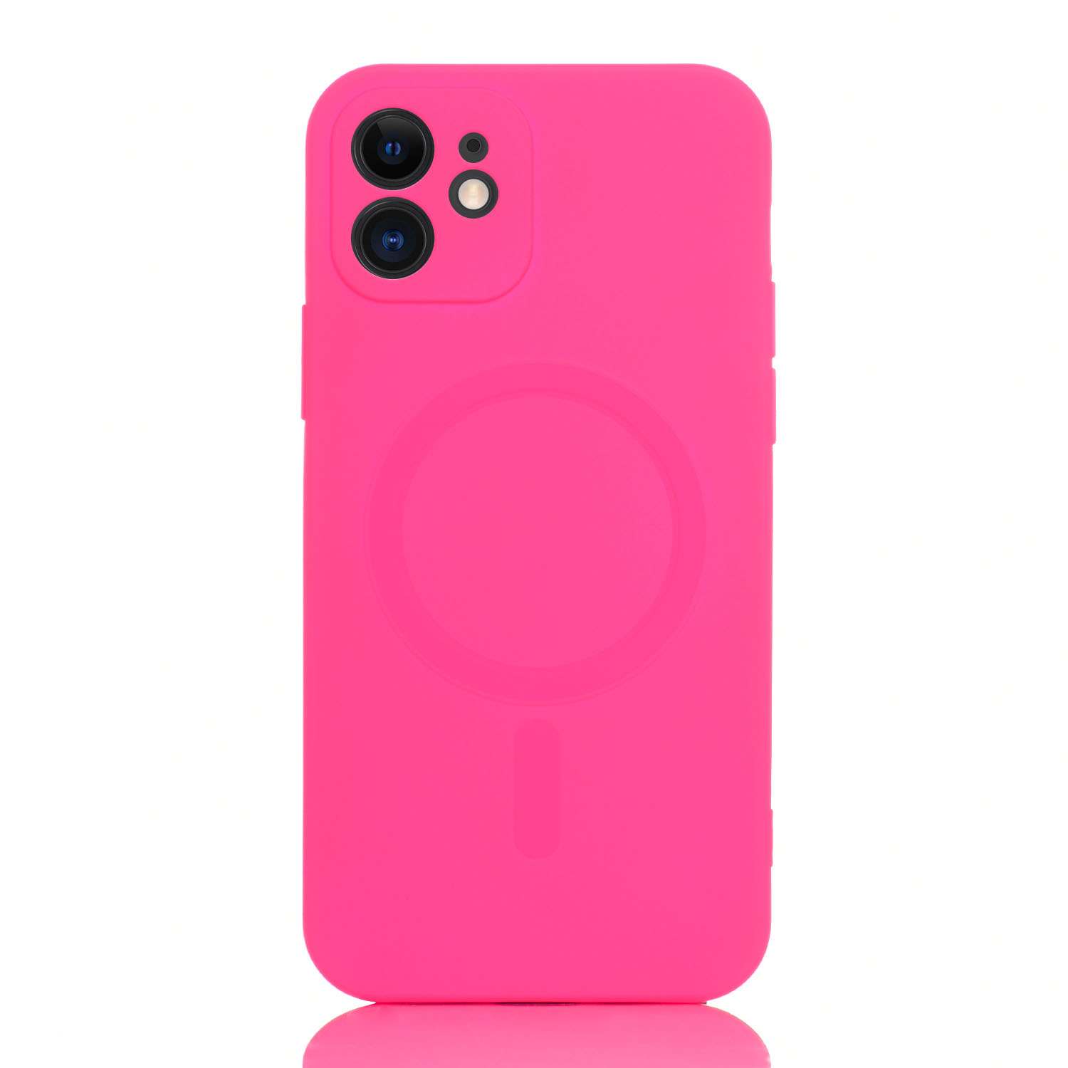 Maskica za iPhone 11 "Color Magnet Case" - Fluorescentno roza Maskica za iPhone 11 "Color Magnet Case" - Fluorescentno roza