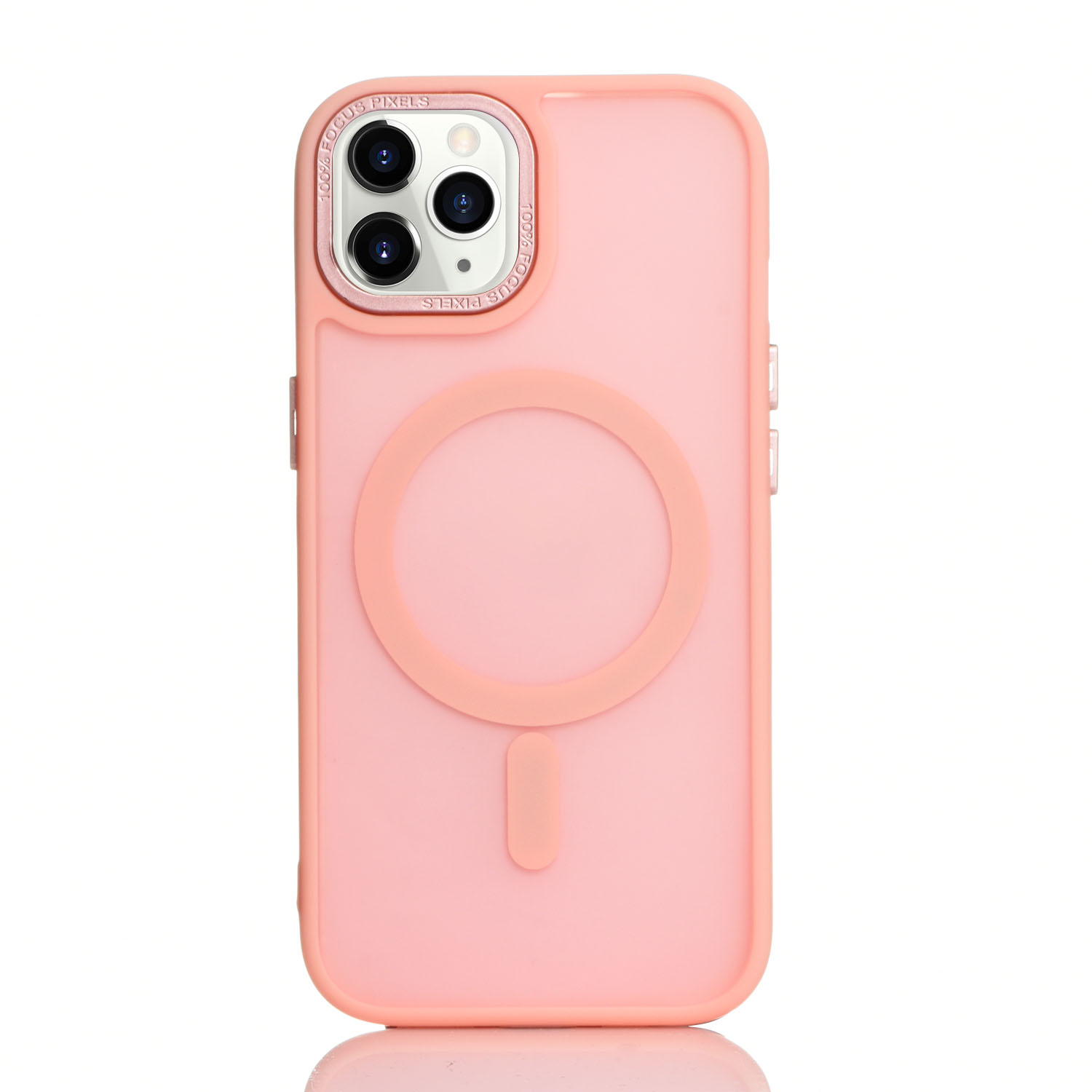 Maskica za iPhone 15 Pro "Premium Magnet Case" - Pastelno roza