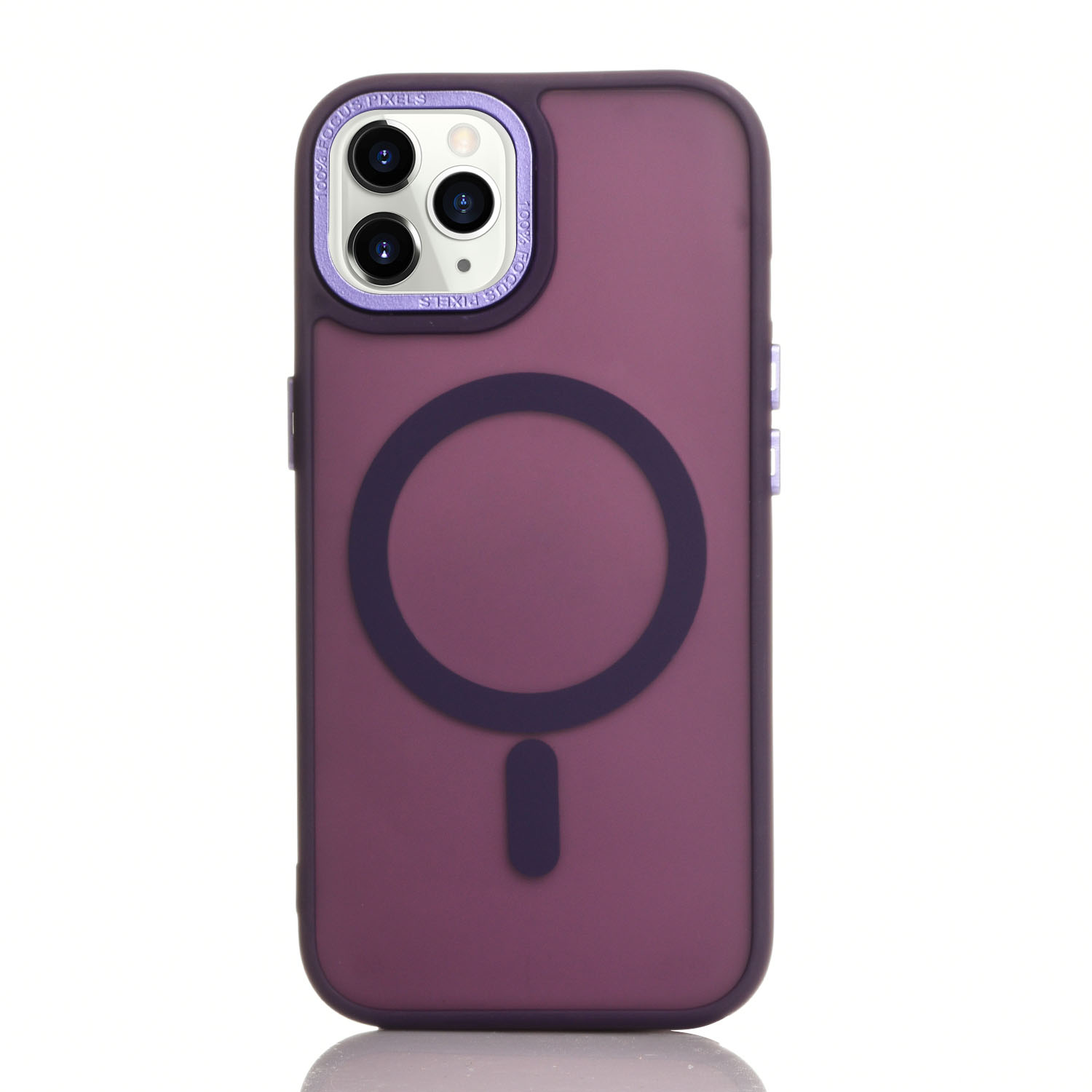 Maskica za iPhone 14 Pro "Premium Magnet Case" - Tamno ljubičasta