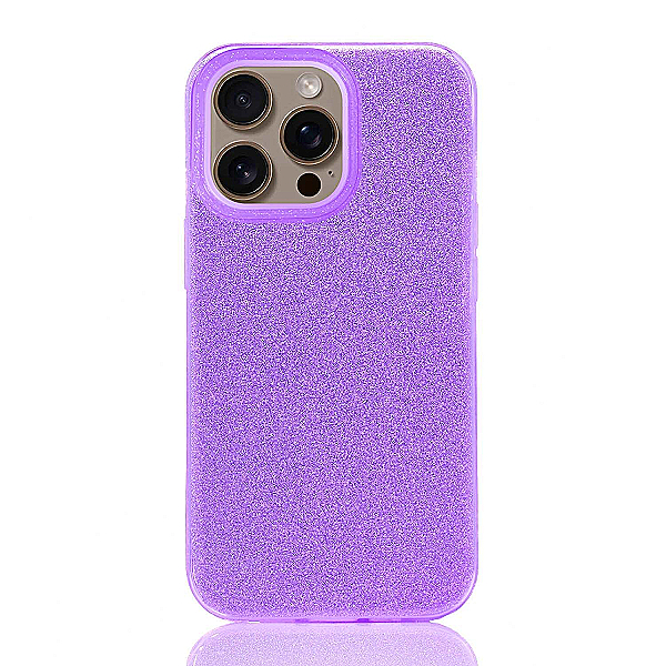 Maskica za iPhone 16 Pro "Diamonds Are Forever" - Ljubičasta