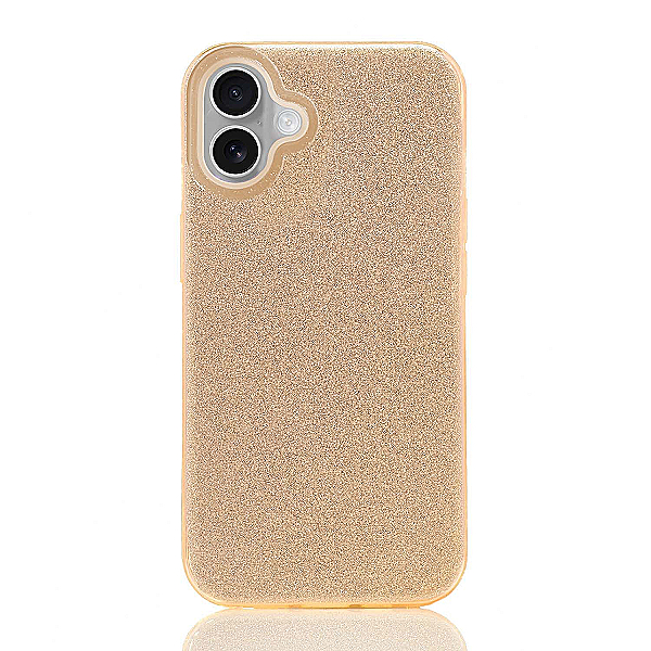 Maskica za iPhone 16 Plus "Diamonds Are Forever" - Zlatna