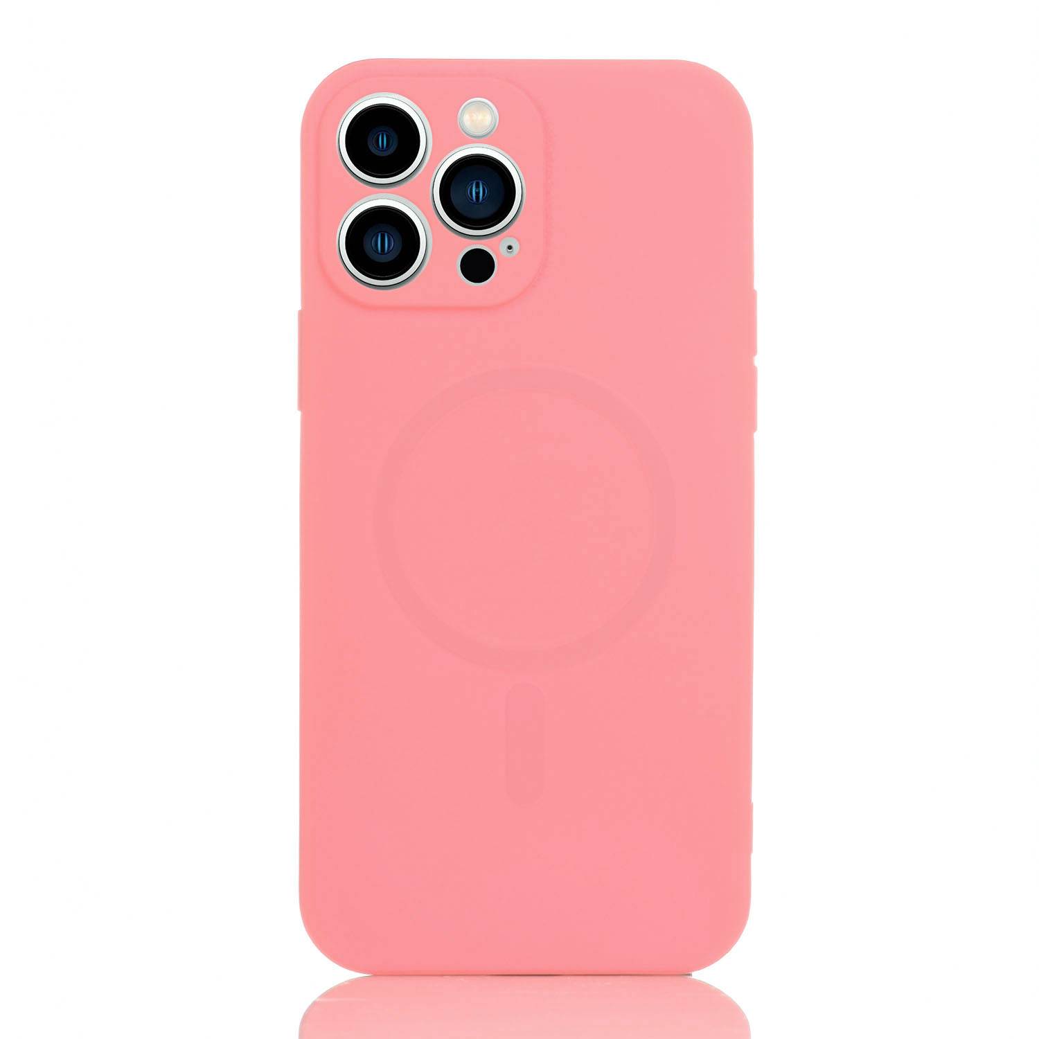 Maskica za iPhone 15 Pro Max "Color Magnet Case" - Roza