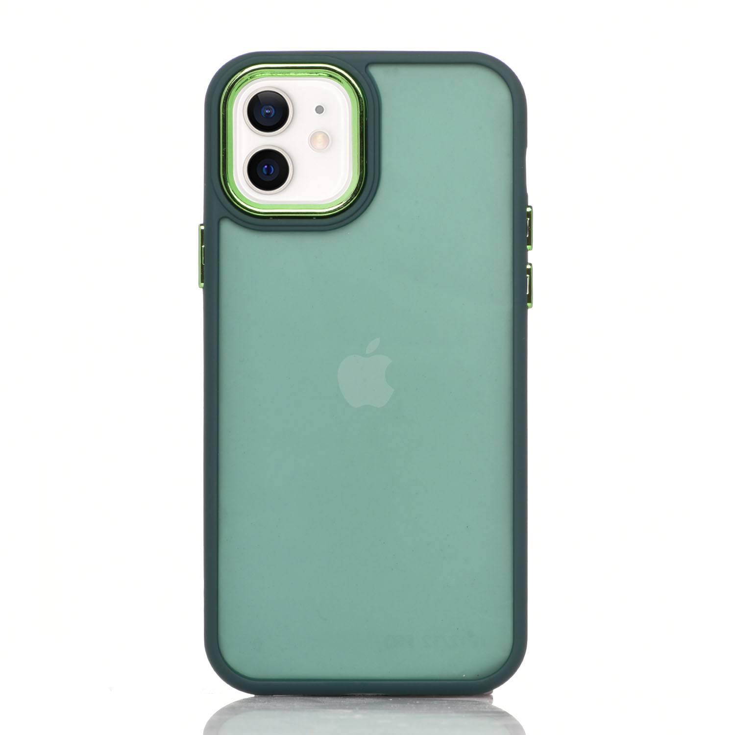 Maskica za iPhone 12 "Color Edge" - Zelena Maskica za iPhone 12 "Color Edge" - Zelena
