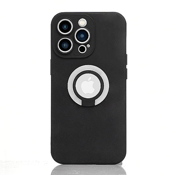 Maskica za iPhone 13 Pro "Ring Color Case" - Crna / bijela