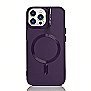 Maskica za iPhone 15 Pro "Magnet Lens Holder Case" - Ljubičasta