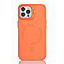 Maskica za iPhone 15 Pro "Magnet Lens Holder Case" - Narančasta