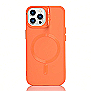 Maskica za iPhone 14 Pro Max "Magnet Lens Holder Case" - Narančasta