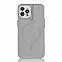 Maskica za iPhone 15 Pro "Magnet Lens Holder Case" - Siva
