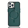 Maskica za iPhone 14 Pro "Magnet Lens Holder Case" - Zelena