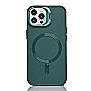 Maskica za iPhone 14 Pro "Magnet Lens Holder Case" - Zelena