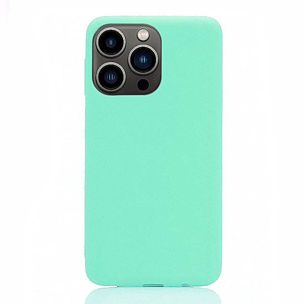 Maskica za iPhone 15 Pro "Back To Basics" - Tirkizno zelena