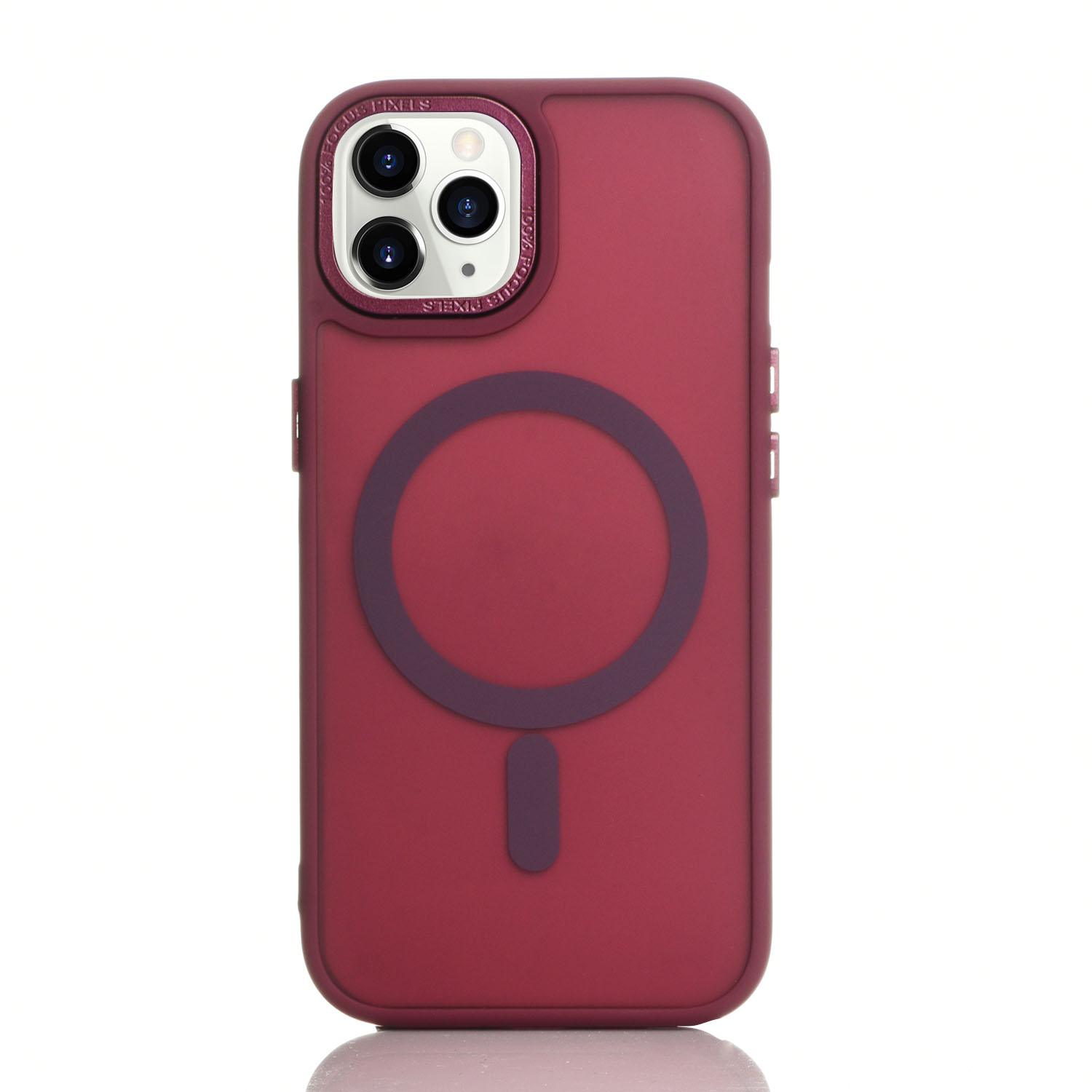 Maskica za iPhone 14 Pro Max "Premium Magnet Case" - Bordo