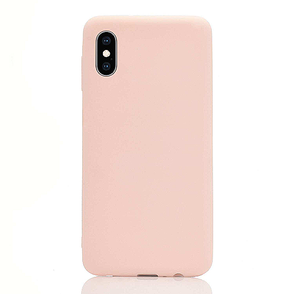Maskica za iPhone X / iPhone XS "Back To Basics" - Nude peach