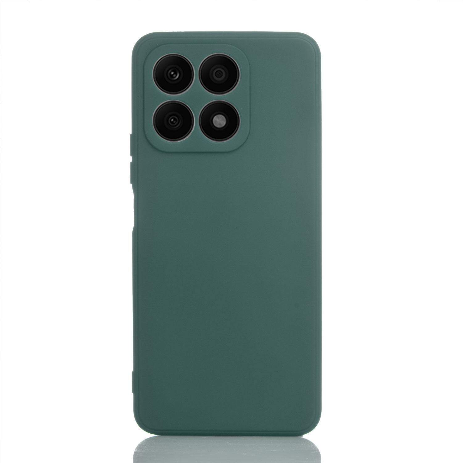 Maskica za Honor X8a "Back To Basics" - Smaragdno zelena