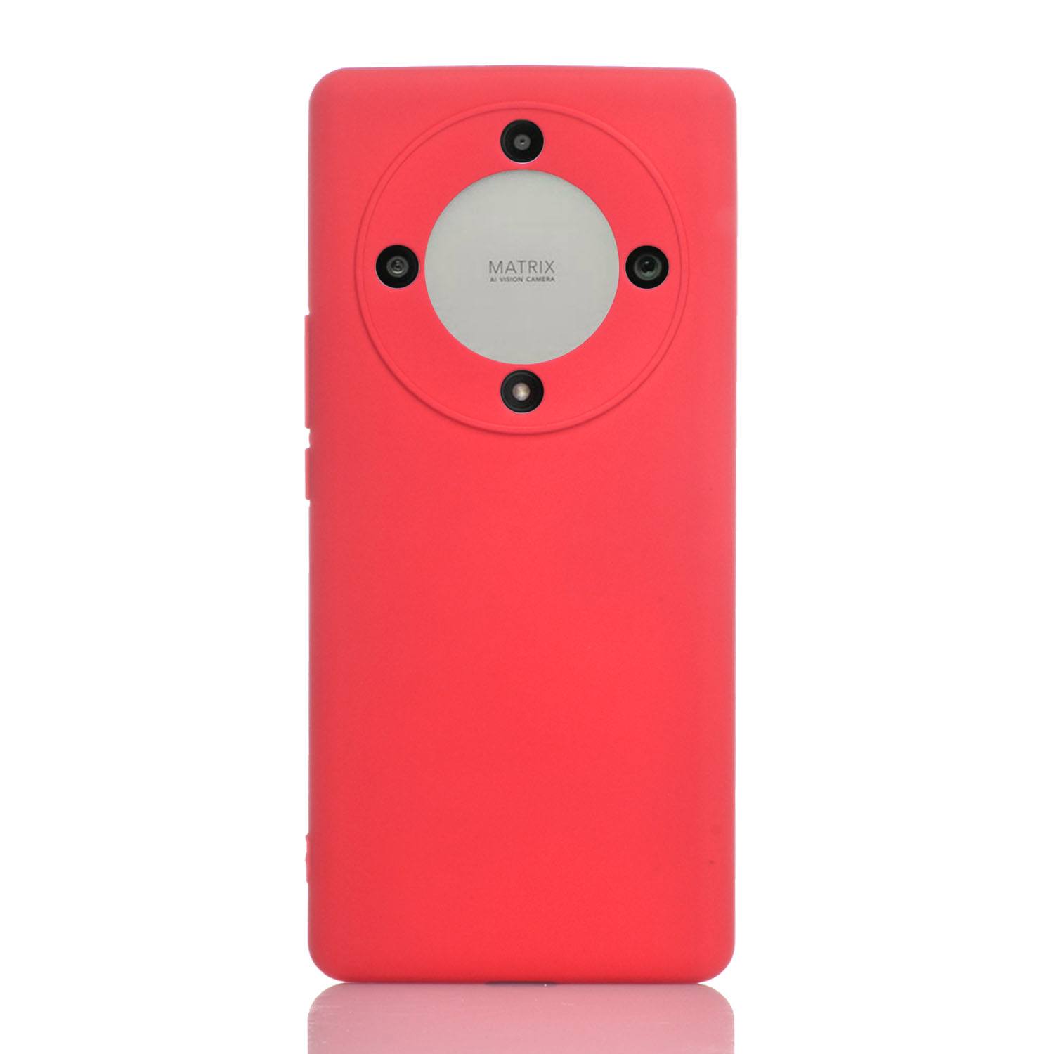 Maskica za Honor Magic6 Lite "One Color Rhapsody" - Crvena