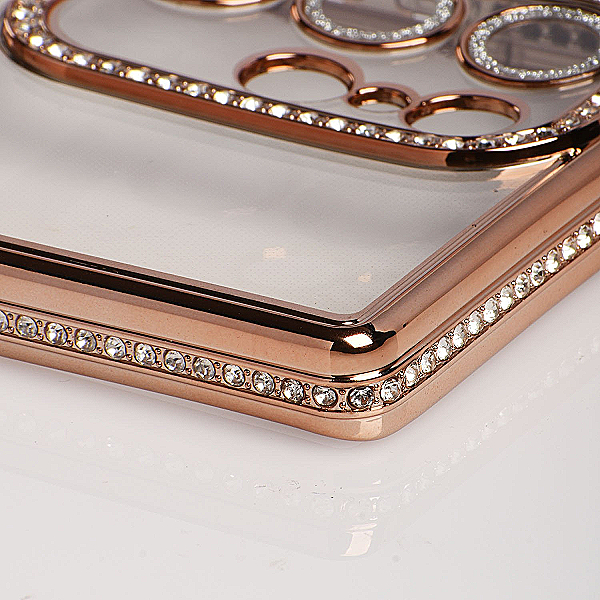 Maskica za iPhone 16 Pro "Diamond Magnet Case" - Zlatna