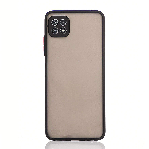 Maskica za Samsung Galaxy A22 5G "Pop Of Color" - Crna