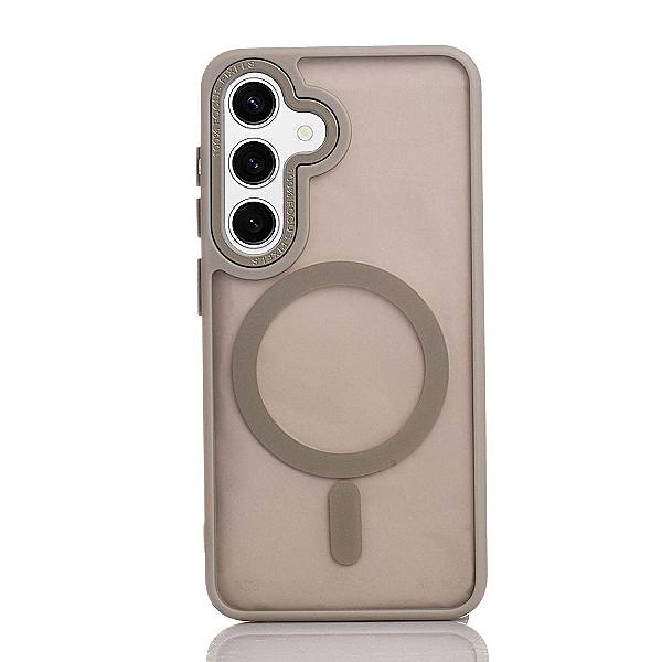 Maskica za Samsung Galaxy S24 "Premium Magnet Case" - Siva