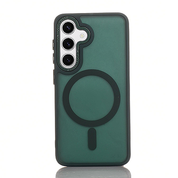 Maskica za Samsung Galaxy S24 "Premium Magnet Case" - Zelena