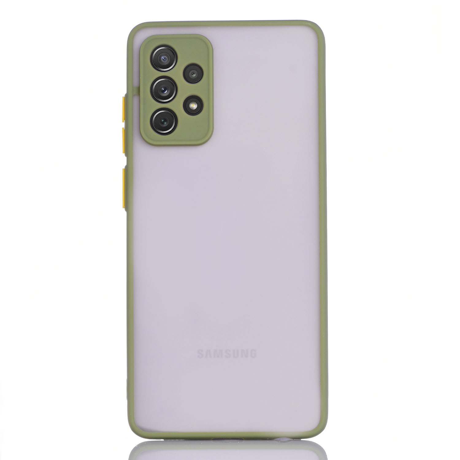 Maskica za Samsung Galaxy A13 (4G) / A23 / A32 5G "Pop Of Color" - Maslinasto zelena Maskica za Samsung Galaxy A13 (4G) / A23 / A32 5G "Pop Of Color" - Maslinasto zelena