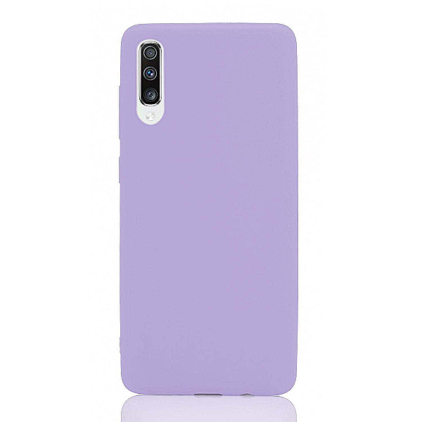 Maskica za Samsung Galaxy A70 "Back To Basics" - Pastelno ljubičasta