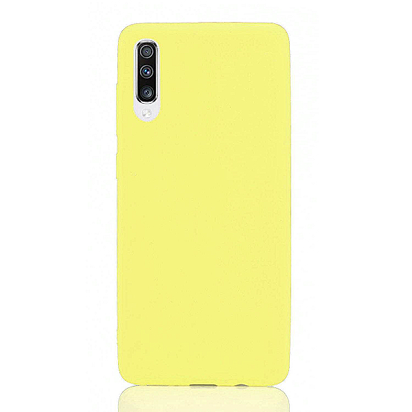 Maskica za Samsung Galaxy A70 "One Color Rhapsody" - Žuta