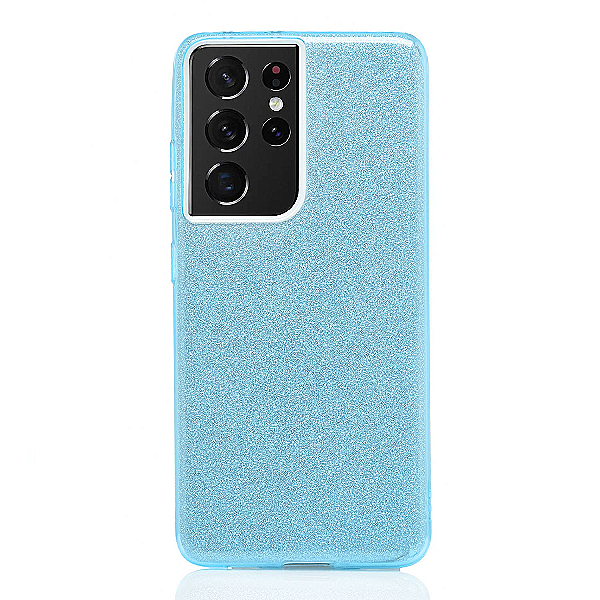 Maskica za Samsung Galaxy S25 Ultra"Diamonds are forever" - Plava
