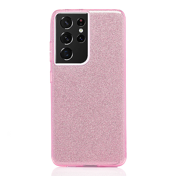 Maskica za Samsung Galaxy S25 Ultra "Diamonds are forever" - Roza
