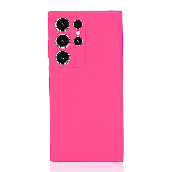 Maskica za Samsung Galaxy S25 Ultra "One Color Rhapsody" - Fluorescentno roza