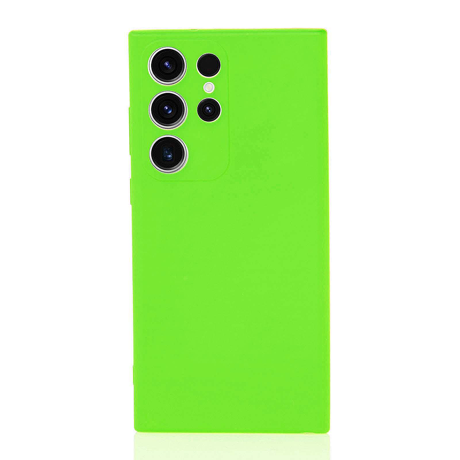Maskica za Samsung Galaxy S24 Ultra "One Color Rhapsody" - Fluorescentno zelena Maskica za Samsung Galaxy S24 Ultra "One Color Rhapsody" - Fluorescentno zelena