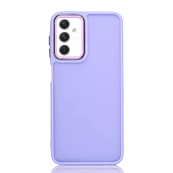 Maskica za Samsung Galaxy  A13 5G / A04s  "Color Edge" - Pastelno ljubičasta