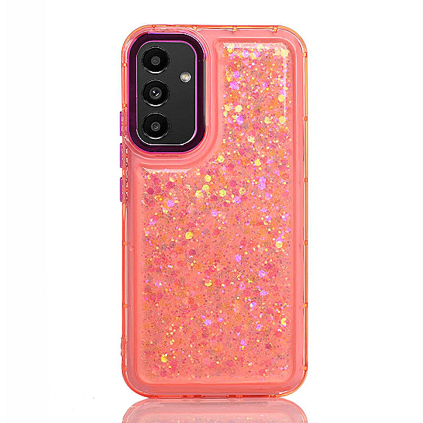 Maskica za Samsung Galaxy A34 5G  "Mermaid Sparkle Case" - Roza