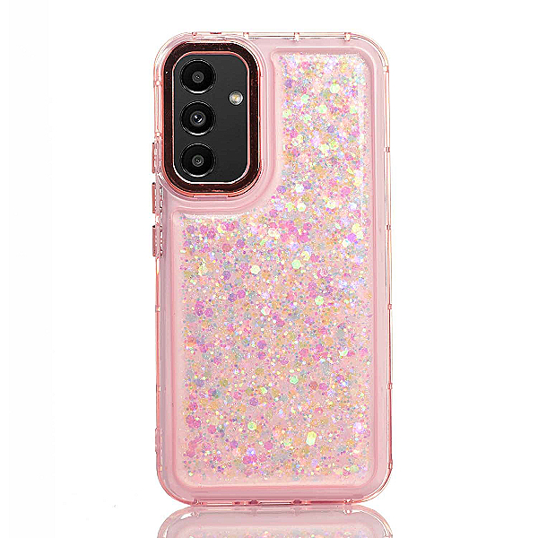 Maskica za Samsung Galaxy A13 (4G) / A23 / A32 5G  "Mermaid Sparkle Case" - Svijetlo roza