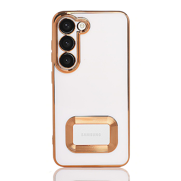 Maskica za Samsung Galaxy S23 "Elegant Color Case" - Bijela