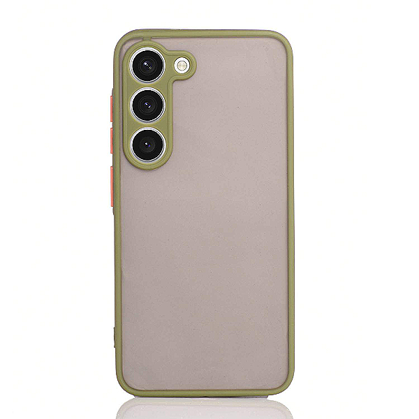 Maskica za Samsung Galaxy S23+ "Pop Of Color" - Maslinasto zelena