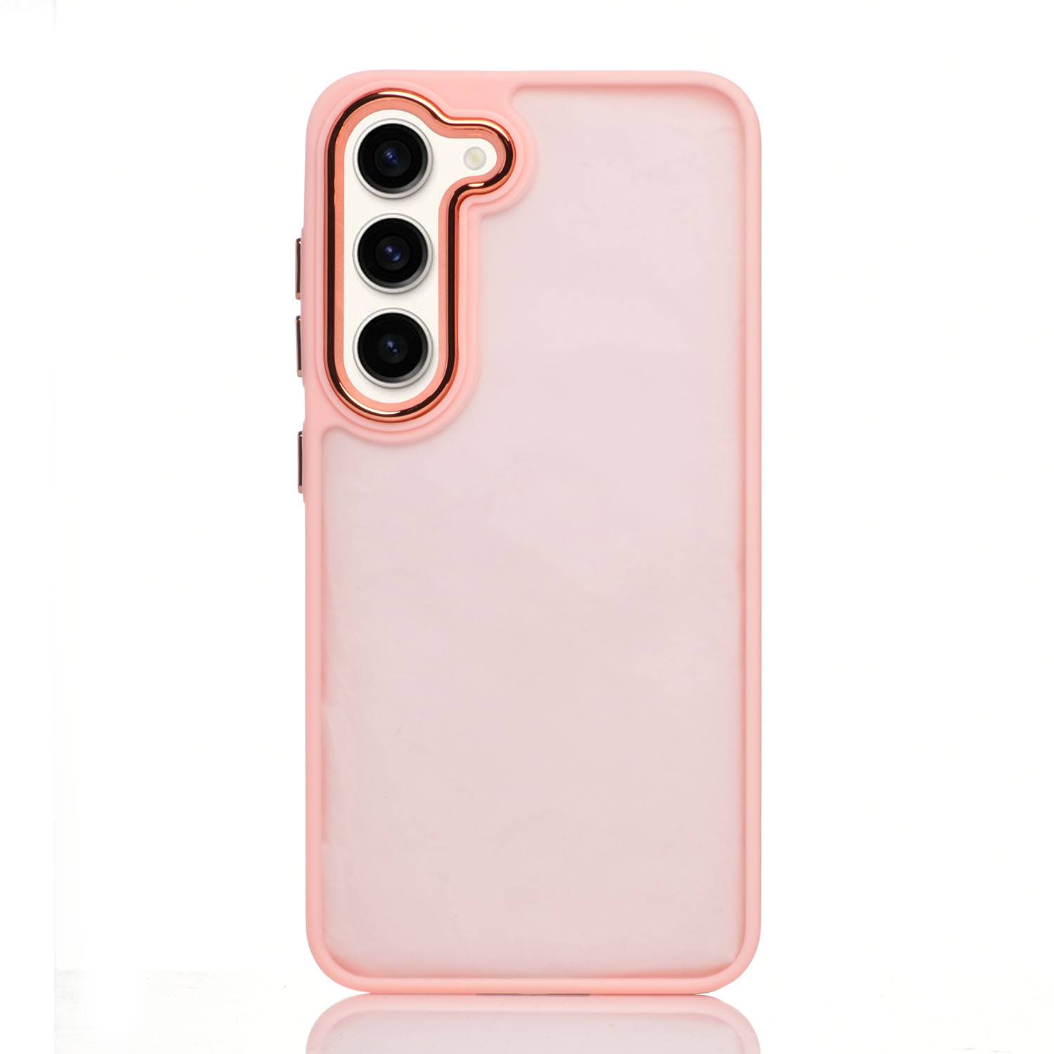 Maskica za Samsung Galaxy S23+ "Color Edge" - Roza