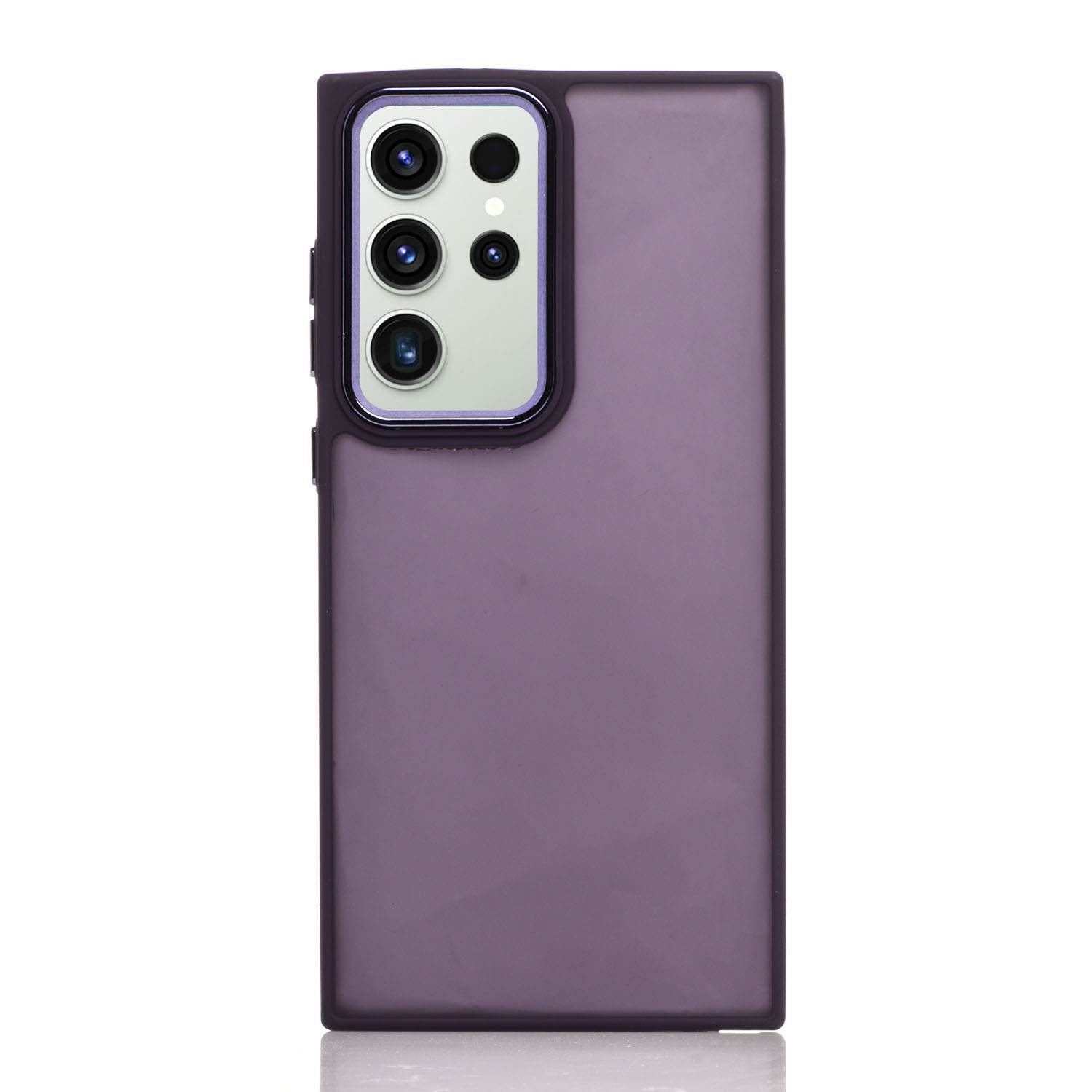Maskica za Samsung Galaxy S23 Ultra "Color Edge" - Tamno ljubičasta