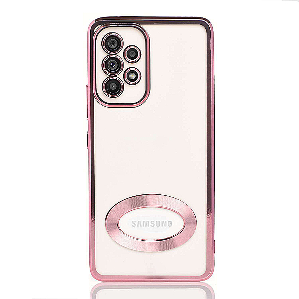Maskica za Samsung Galaxy A53 5G "Elegant Transparent Case" - Roza #2