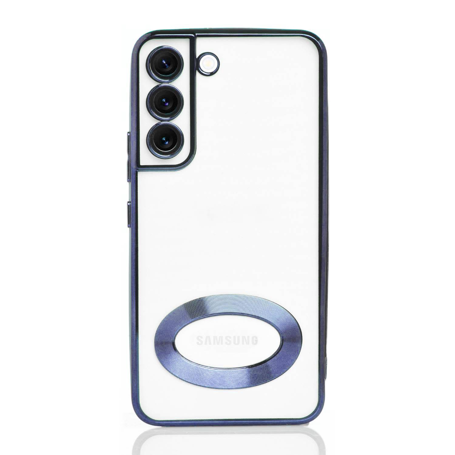 Maskica za Samsung Galaxy S22 "Elegant Transparent Case" - Plava #2