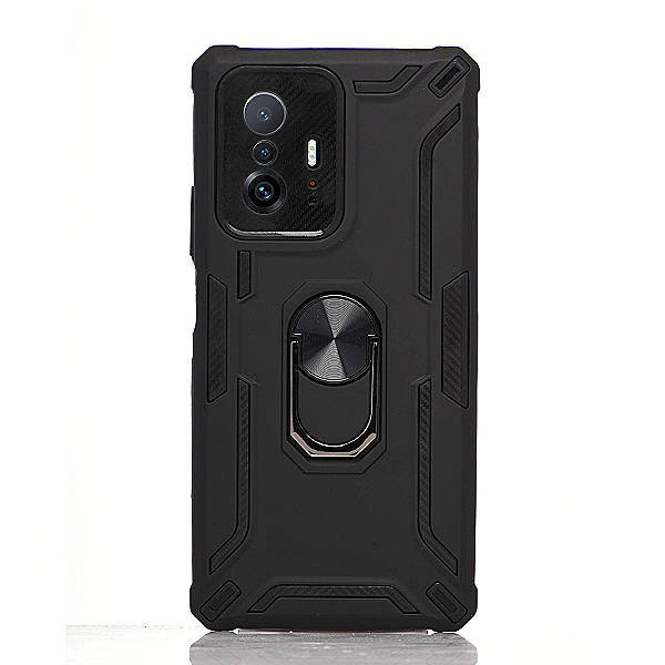 Maskica za Xiaomi 11T / 11T Pro "Men Of Steel" - Mat crna#2