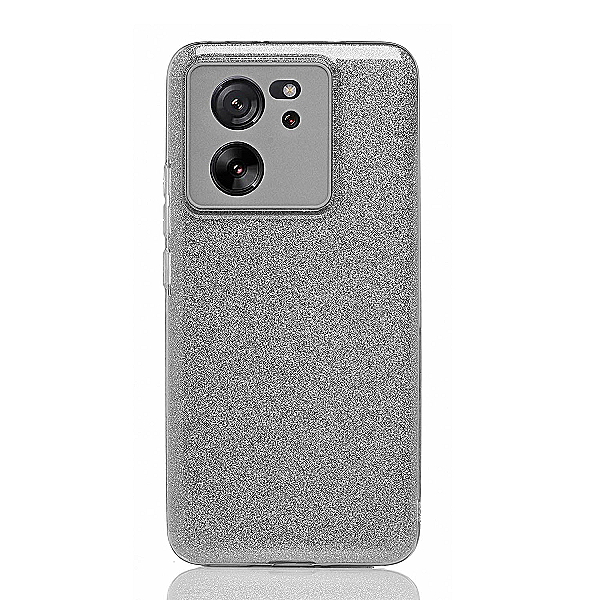 Maskica za Xiaomi 13T / 13T Pro "Diamonds Are Forever" - Srebrna