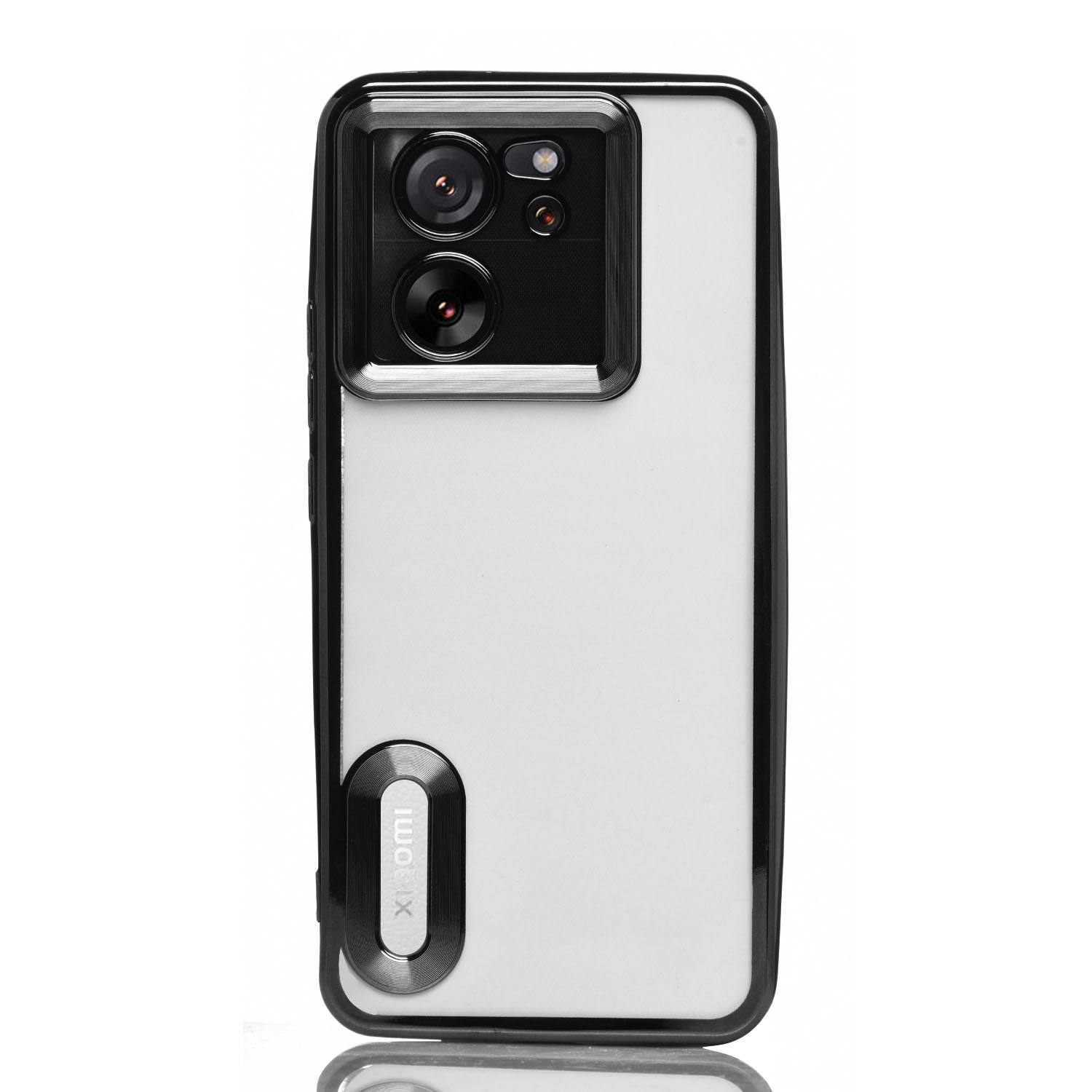 Maskica za Xiaomi 13T / 13T Pro "Elegant Transparent Case" - Crna Maskica za Xiaomi 13T / 13T Pro "Elegant Transparent Case" - Crna